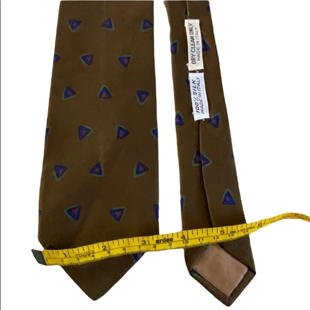 Giorgio Armani silk tie Made in Italy 8 cm